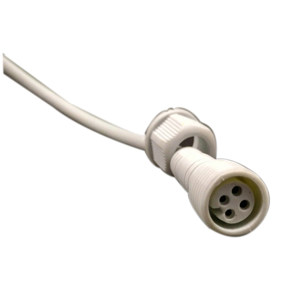 4PIN Transparent Waterproof Male And Female Plug Terminal Connector 4PIN Transparent Waterproof Male And Female Plug Terminal Connector